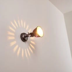 Hofstein Nanlia Wandleuchte Grau, Silber, 1-flammig -Wandleuchten Verkauf nanlia wandleuchte h3175439 do1 5