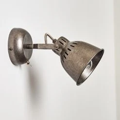 Hofstein Nanlia Wandleuchte Grau, Silber, 1-flammig -Wandleuchten Verkauf nanlia wandleuchte h3175439 do1 6