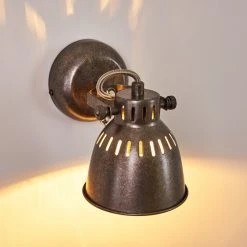 Hofstein Nanlia Wandleuchte Grau, Silber, 1-flammig -Wandleuchten Verkauf nanlia wandleuchte h3175439 do1 7