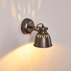 Hofstein Nanlia Wandleuchte Grau, Silber, 1-flammig -Wandleuchten Verkauf nanlia wandleuchte h3175439 do1 8