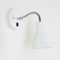 Hofstein Naouli Wandleuchte Chrom, Schwarz, Weiß, 1-flammig -Wandleuchten Verkauf naouli wandleuchte h3414996 7