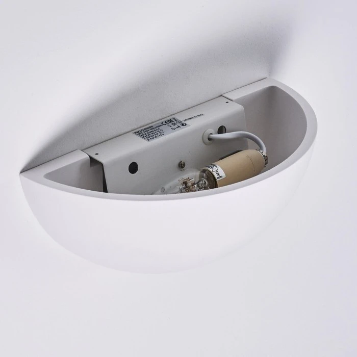 Hofstein Nasaker Wandleuchte Weiß, 1-flammig 11 Hofstein Nasaker Wandleuchte Weiß, 1-flammig - Image 11