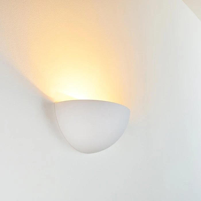 Hofstein Nasaker Wandleuchte Weiß, 1-flammig 3 Hofstein Nasaker Wandleuchte Weiß, 1-flammig - Image 3