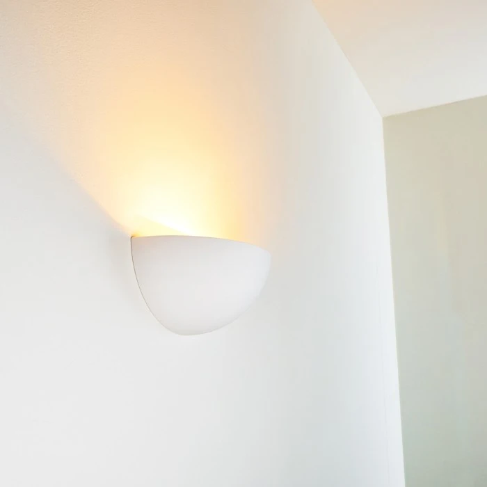 Hofstein Nasaker Wandleuchte Weiß, 1-flammig 6 Hofstein Nasaker Wandleuchte Weiß, 1-flammig - Image 6