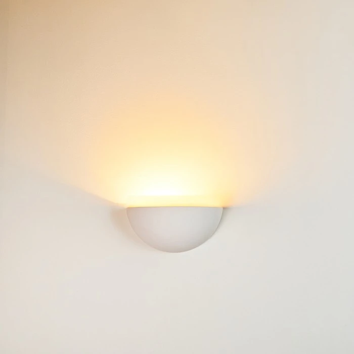 Hofstein Nasaker Wandleuchte Weiß, 1-flammig 7 Hofstein Nasaker Wandleuchte Weiß, 1-flammig - Image 7