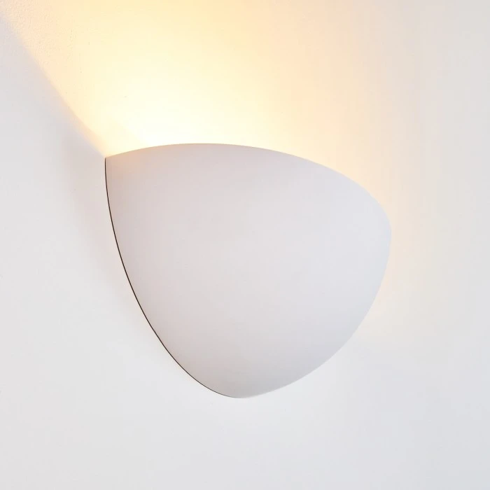 Hofstein Nasaker Wandleuchte Weiß, 1-flammig 9 Hofstein Nasaker Wandleuchte Weiß, 1-flammig - Image 9