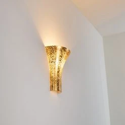 Hofstein Nerola Wandleuchte Gold, 1-flammig -Wandleuchten Verkauf nerola wandleuchte h169637 do4 4