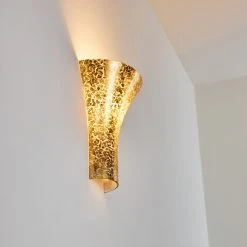 Hofstein Nerola Wandleuchte Gold, 1-flammig -Wandleuchten Verkauf nerola wandleuchte h169637 do4 7