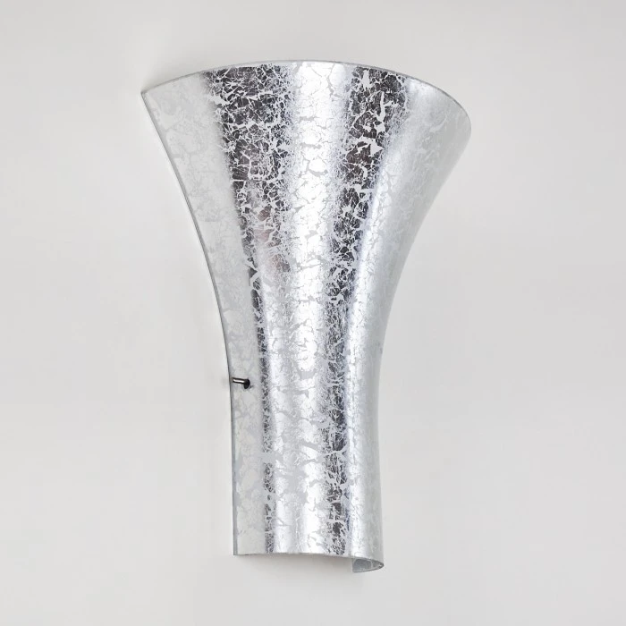 Hofstein Nerola Wandleuchte Silber, 1-flammig 11 Hofstein Nerola Wandleuchte Silber, 1-flammig - Image 11