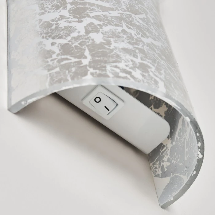 Hofstein Nerola Wandleuchte Silber, 1-flammig 16 Hofstein Nerola Wandleuchte Silber, 1-flammig - Image 16