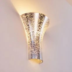 Hofstein Nerola Wandleuchte Silber, 1-flammig 18 Hofstein Nerola Wandleuchte Silber, 1-flammig -Wandleuchten Verkauf nerola wandleuchte h169644 do4 2