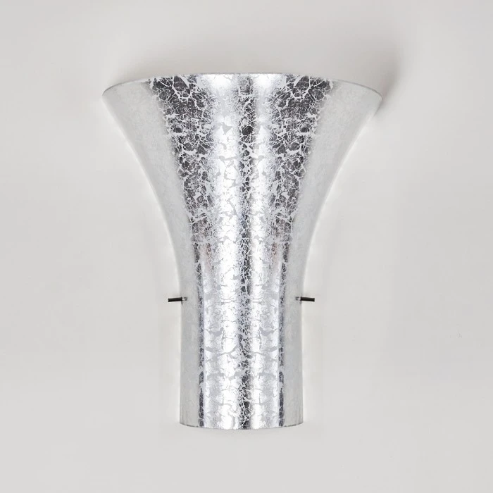 Hofstein Nerola Wandleuchte Silber, 1-flammig 4 Hofstein Nerola Wandleuchte Silber, 1-flammig - Image 4