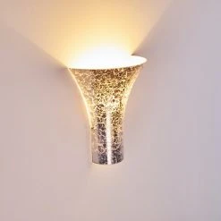 Hofstein Nerola Wandleuchte Silber, 1-flammig 22 Hofstein Nerola Wandleuchte Silber, 1-flammig -Wandleuchten Verkauf nerola wandleuchte h169644 do4 6