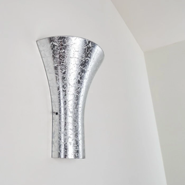 Hofstein Nerola Wandleuchte Silber, 1-flammig 9 Hofstein Nerola Wandleuchte Silber, 1-flammig - Image 9