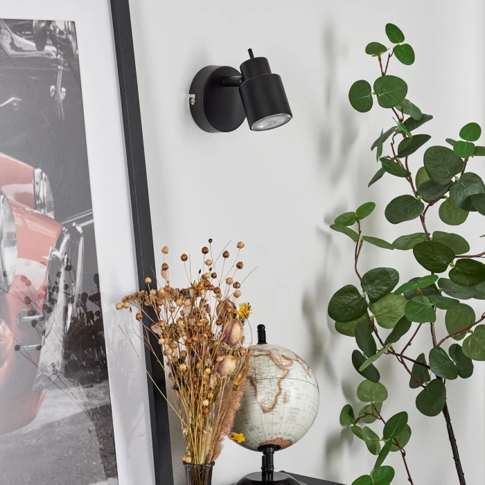 Hofstein Nestavel Wandleuchte LED Schwarz, 1-flammig 2 Hofstein Nestavel Wandleuchte LED Schwarz, 1-flammig - Image 2