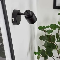 Hofstein Nestavel Wandleuchte LED Schwarz, 1-flammig 21 Hofstein Nestavel Wandleuchte LED Schwarz, 1-flammig -Wandleuchten Verkauf nestavel wandleuchte h3615638 10