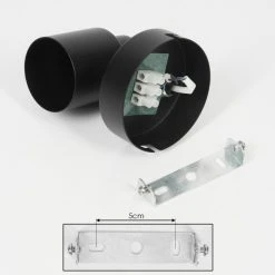 Hofstein Nestavel Wandleuchte LED Schwarz, 1-flammig 15 Hofstein Nestavel Wandleuchte LED Schwarz, 1-flammig -Wandleuchten Verkauf nestavel wandleuchte h3615638 4