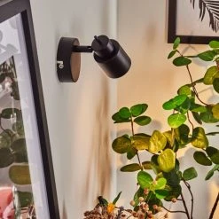 Hofstein Nestavel Wandleuchte LED Schwarz, 1-flammig 17 Hofstein Nestavel Wandleuchte LED Schwarz, 1-flammig -Wandleuchten Verkauf nestavel wandleuchte h3615638 6