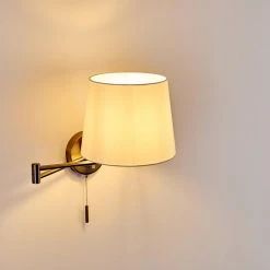 Hofstein Neuville Wandleuchte Nickel-Matt, 1-flammig -Wandleuchten Verkauf neuville wandleuchte h3292938 do1 7