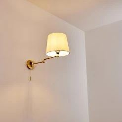 Hofstein Neuville Wandleuchte Messing, 1-flammig -Wandleuchten Verkauf neuville wandleuchte h3292952 do1 6