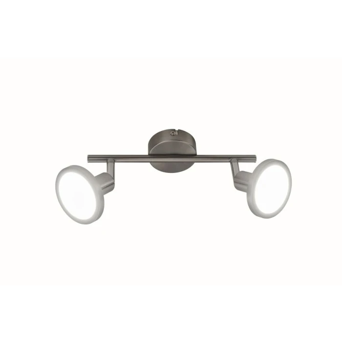 Nino Leuchten NEO Spotleuchte LED Nickel-Matt, 2-flammig 1 Nino Leuchten NEO Spotleuchte LED Nickel-Matt, 2-flammig