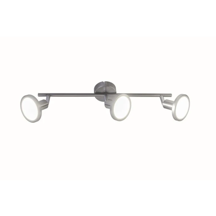 Nino Leuchten NEO Spotleuchte LED Nickel-Matt, 3-flammig 1 Nino Leuchten NEO Spotleuchte LED Nickel-Matt, 3-flammig