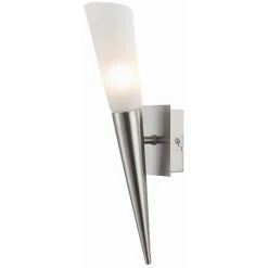 Nino Leuchten RIVERPOOL Wandleuchte LED Nickel-Matt, 1-flammig