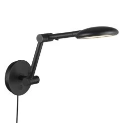 Nordlux BEND Wandleuchte LED Schwarz, 1-flammig -Wandleuchten Verkauf nordlux bend wandleuchte 2112751003 2