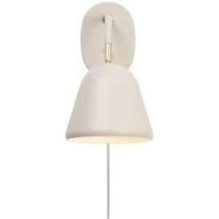 Nordlux FLEUR Wandleuchte Beige, 1-flammig -Wandleuchten Verkauf nordlux fleur wandleuchte 2112101001 4