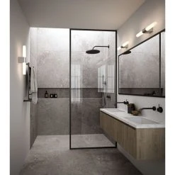 Nordlux HELVA Wandleuchte LED Chrom, 1-flammig