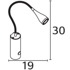 Nordlux MENTO Wandleuchte LED Schwarz, 1-flammig 9 Nordlux MENTO Wandleuchte LED Schwarz, 1-flammig -Wandleuchten Verkauf nordlux mento wandleuchte 75531003 4