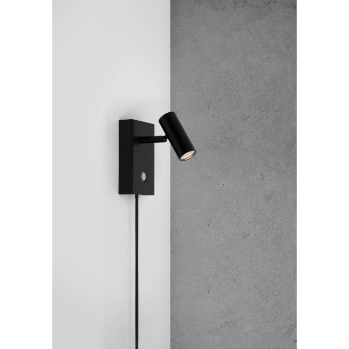 Nordlux OMARI Wandleuchte LED Schwarz, 1-flammig 2 Nordlux OMARI Wandleuchte LED Schwarz, 1-flammig - Image 2