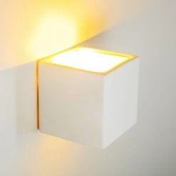 Hofstein Noto Wandleuchte Weiß, 1-flammig -Wandleuchten Verkauf noto wandleuchte h15 15