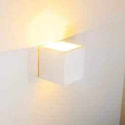 Hofstein Noto Wandleuchte Weiß, 1-flammig -Wandleuchten Verkauf noto wandleuchte h15 8