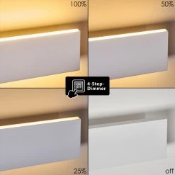 Hofstein Obion Wandleuchte LED Weiß, 2-flammig -Wandleuchten Verkauf obion wandleuchte h3307892 3