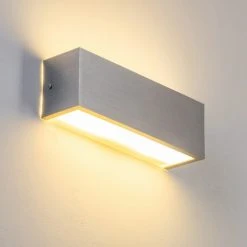 Hofstein Olbia Wandleuchte LED Aluminium, 1-flammig -Wandleuchten Verkauf olbia wandleuchte h377 9