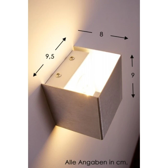 Hofstein Olbia Wandleuchte LED Aluminium, 1-flammig 2 Hofstein Olbia Wandleuchte LED Aluminium, 1-flammig - Image 2