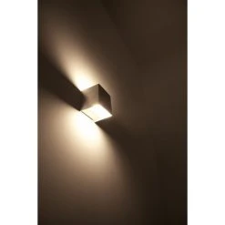 Hofstein Olbia Wandleuchte LED Aluminium, 1-flammig 20 Hofstein Olbia Wandleuchte LED Aluminium, 1-flammig -Wandleuchten Verkauf olbia wandleuchte h378 6