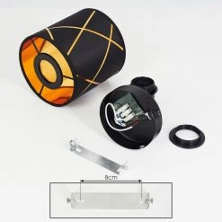 Hofstein Opatija Wandleuchte Schwarz, 1-flammig -Wandleuchten Verkauf opatija wandleuchte h3414613 4