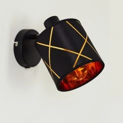 Hofstein Opatija Wandleuchte Schwarz, 1-flammig -Wandleuchten Verkauf opatija wandleuchte h3414613 7