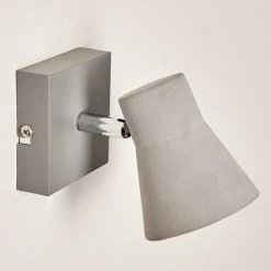 Hofstein Osco Wandleuchte LED Grau, 1-flammig -Wandleuchten Verkauf osco wandleuchte h3264164 do1 12