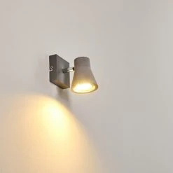 Hofstein Osco Wandleuchte LED Grau, 1-flammig -Wandleuchten Verkauf osco wandleuchte h3264164 do1 13