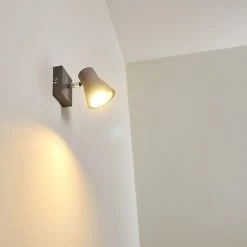 Hofstein Osco Wandleuchte LED Grau, 1-flammig -Wandleuchten Verkauf osco wandleuchte h3264164 do1 14