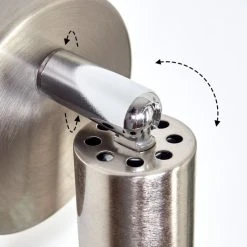 Hofstein Oula Wandleuchte LED Nickel-Matt, 1-flammig -Wandleuchten Verkauf oula wandleuchte h3394946 5