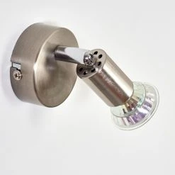 Hofstein Oula Wandleuchte LED Nickel-Matt, 1-flammig -Wandleuchten Verkauf oula wandleuchte h3394946 7