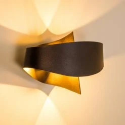 Hofstein Padua Wandleuchte LED Braun, 2-flammig 26 Hofstein Padua Wandleuchte LED Braun, 2-flammig -Wandleuchten Verkauf padua wandleuchte h386 led 5