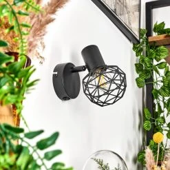 Hofstein Palmira Wandleuchte Schwarz, 1-flammig 19 Hofstein Palmira Wandleuchte Schwarz, 1-flammig -Wandleuchten Verkauf palmira wandleuchte h3384305 9