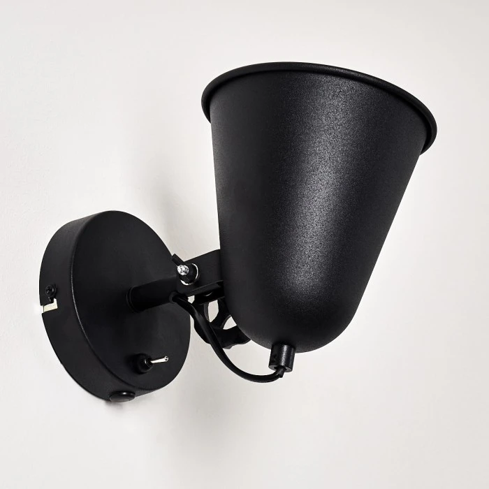 Hofstein Pany Wandleuchte Schwarz, 1-flammig 9 Hofstein Pany Wandleuchte Schwarz, 1-flammig - Image 9