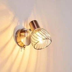 Hofstein Parado Wandleuchte Nickel-Matt, 1-flammig 33 Hofstein Parado Wandleuchte Nickel-Matt, 1-flammig -Wandleuchten Verkauf parado wandleuchte h3095171 do1 14