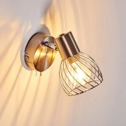 Hofstein Parado Wandleuchte Nickel-Matt, 1-flammig 28 Hofstein Parado Wandleuchte Nickel-Matt, 1-flammig -Wandleuchten Verkauf parado wandleuchte h3095171 do1 9